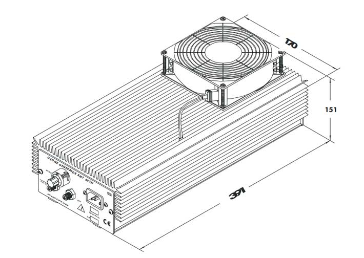 BMT 803N 臭氧发生器（8g/h）